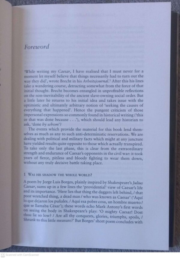 Julius Caesar: The Life And Times Of The People’s Dictator — Luciano Canfora secondhand book
