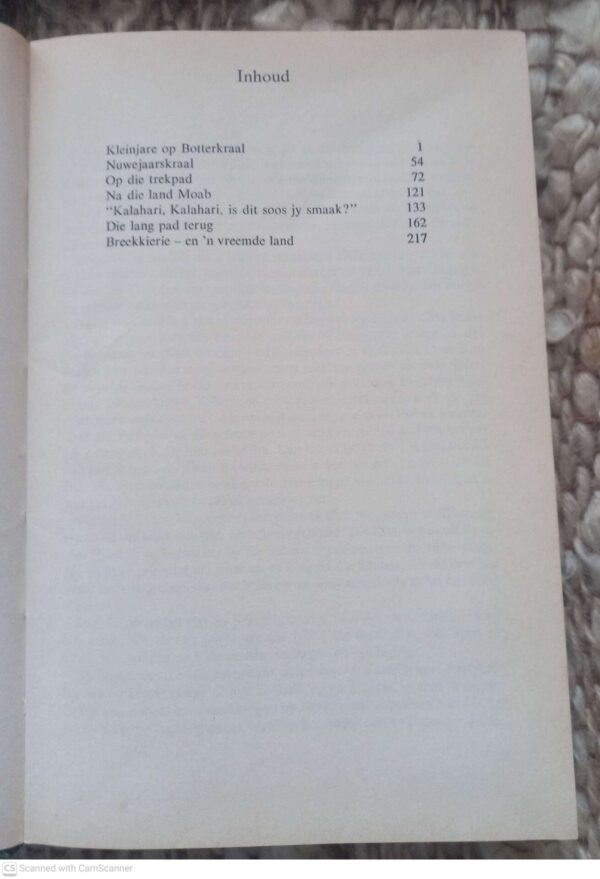 Kambrokind — F. A. Venter secondhand book