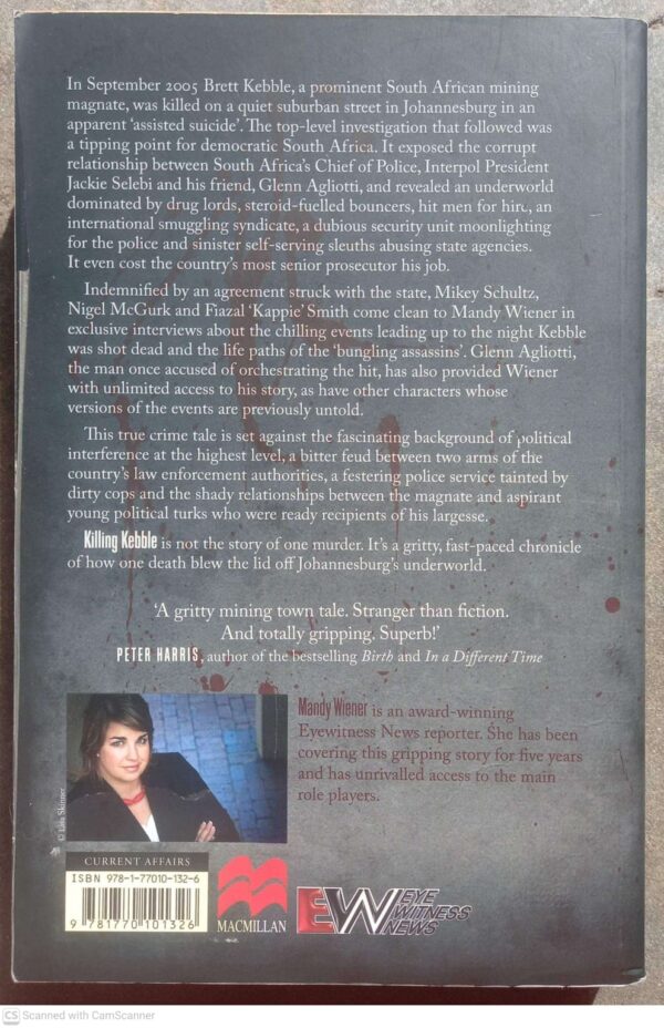 Killing Kebble: An Underworld Exposed — Mandy Wiener secondhand book