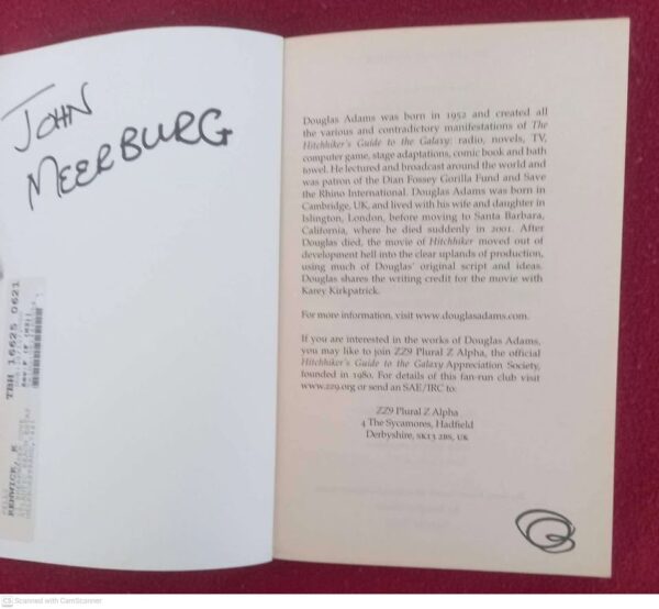 Life, The Universe And Everything — Douglas Adams secondhand book