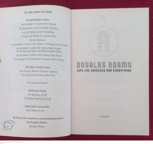 Life, The Universe And Everything — Douglas Adams secondhand book