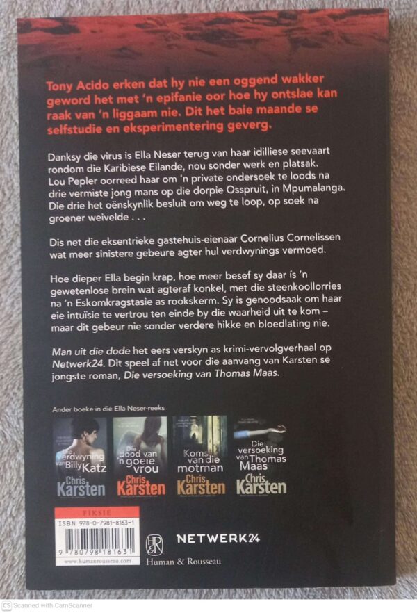 Man uit die dode2 Man Uit Die Dode — Chris Karsten secondhand book