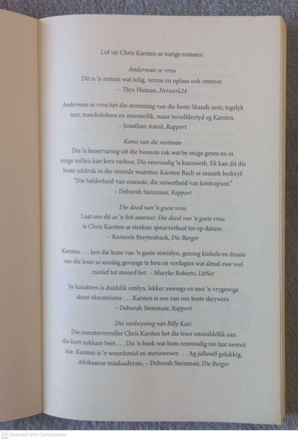 Man uit die dode3 Man Uit Die Dode — Chris Karsten secondhand book