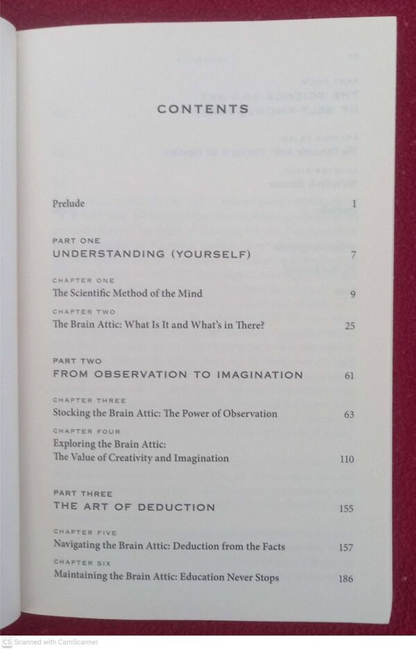 Mastermind5 Mastermind: How To Think Like Sherlock Holmes — Maria Konnikova secondhand book