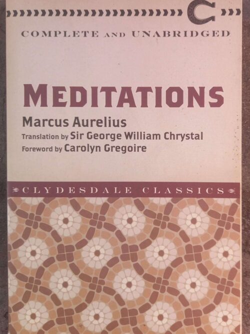 Meditations — Marcus Aurelius secondhand book