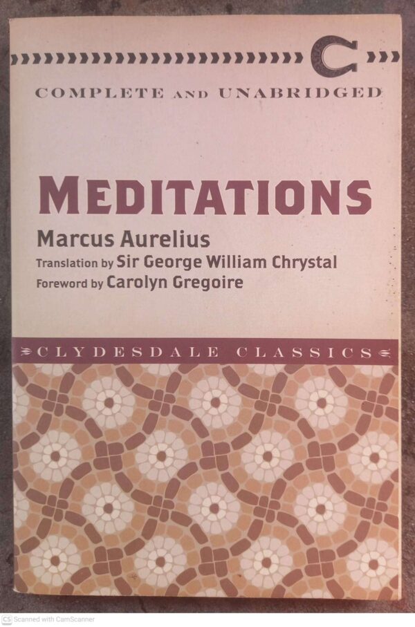 Meditations1 Meditations — Marcus Aurelius secondhand book
