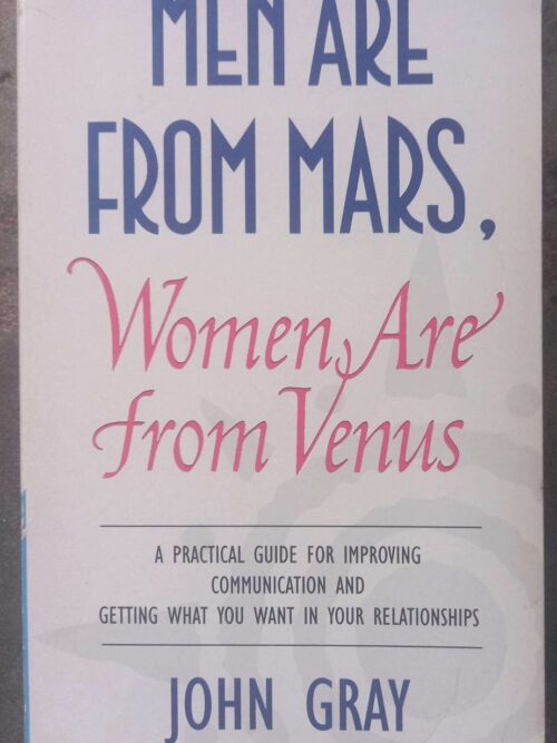 Men Are From Mars, Women Are From Venus — John Gray secondhand book