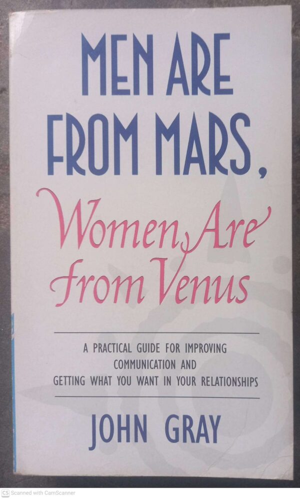 Men Are From Mars, Women Are From Venus — John Gray secondhand book