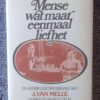 Mense Wat Maar Eenmaal Liefhet — J. van Melle secondhand book