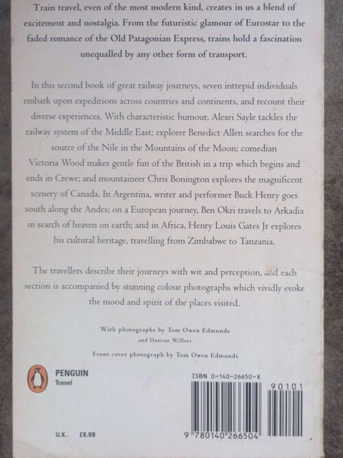 More Great Railway Journeys — Benedict Allen Et Al. secondhand book