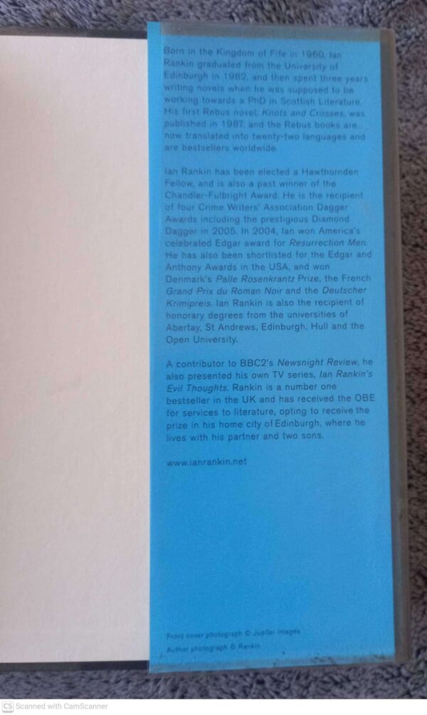 The Naming Of The Dead — Ian Rankin secondhand book