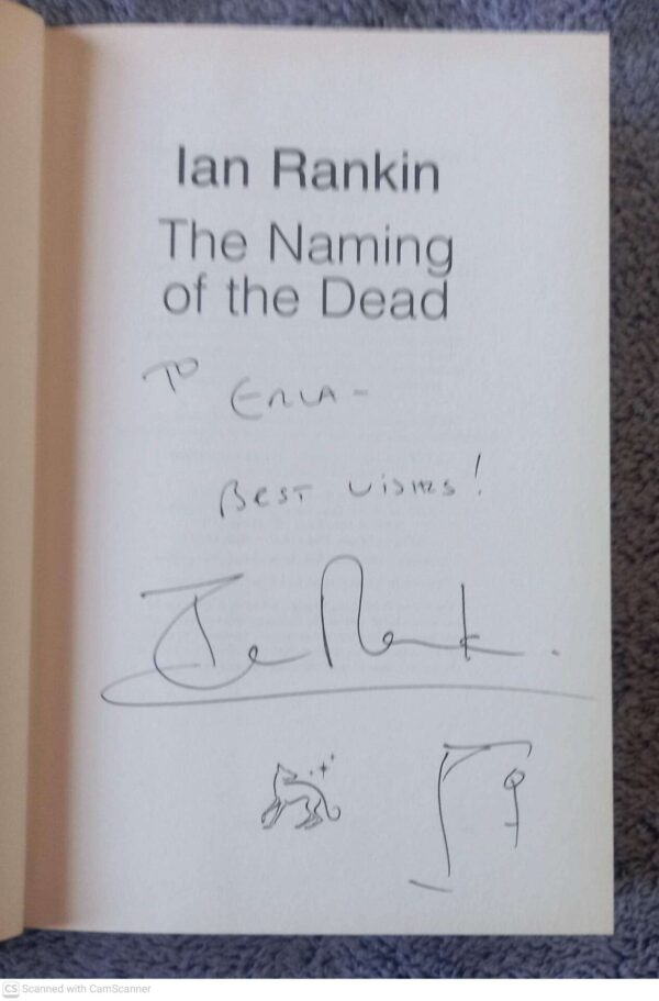 The Naming Of The Dead — Ian Rankin secondhand book