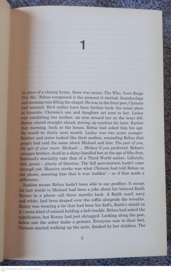 The Naming Of The Dead — Ian Rankin secondhand book