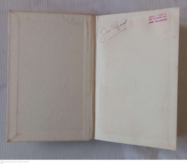 Die Nasionale Party Van Suid-Afrika: Sy Stryd En Sy Prestasies 1914–1964 — M.P.A. Malan secondhand book