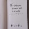 Of Tricksters, Tyrants And Turncoats — Max Du Preez *SIGNED* secondhand book