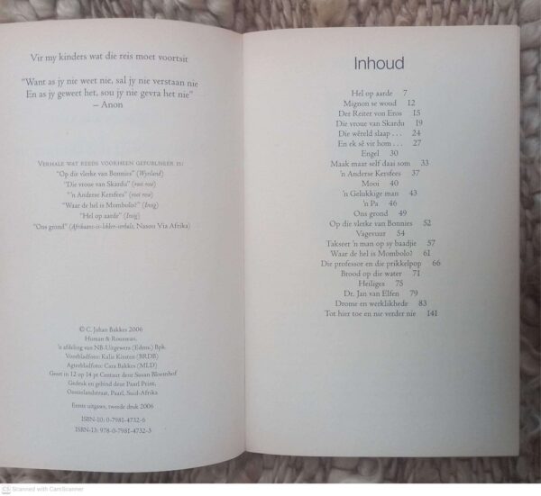 Ons in Ons Donner In4 Nou’s Ons In Ons Donner In — C. Johan Bakkes secondhand book