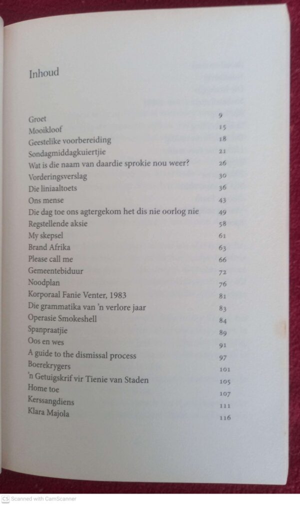 Op Die Toneel: Stories, Reise, Stemme — Dana Snyman *GETEKEN* secondhand book