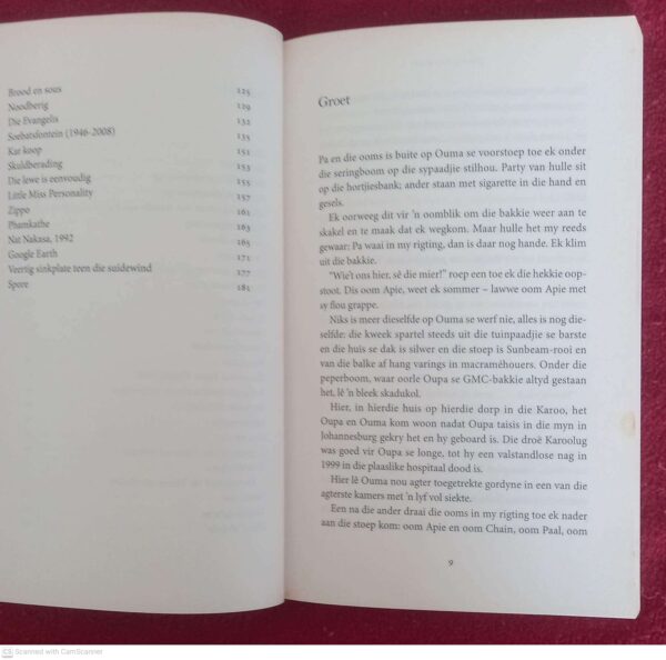 Op Die Toneel: Stories, Reise, Stemme — Dana Snyman *GETEKEN* secondhand book