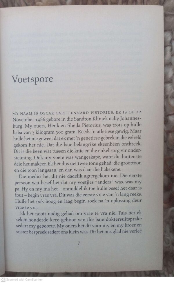 Oscar: Die Verhaal Van Oscar Pistorius — Oscar Pistorius secondhand book