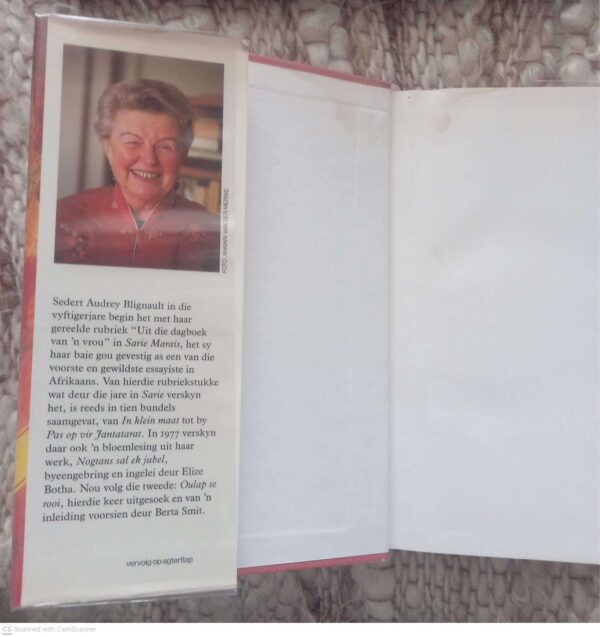 Oulap Se Rooi — Audrey Blignault secondhand book