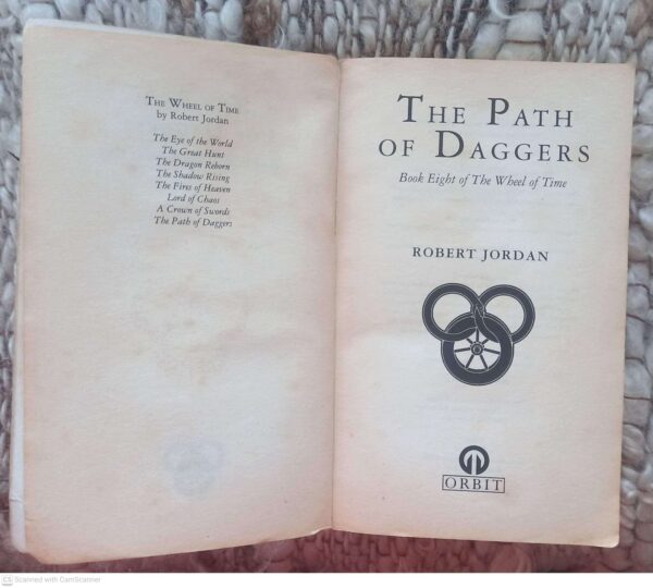 The Wheel Of Time: The Path Of Daggers — Robert Jordan secondhand book