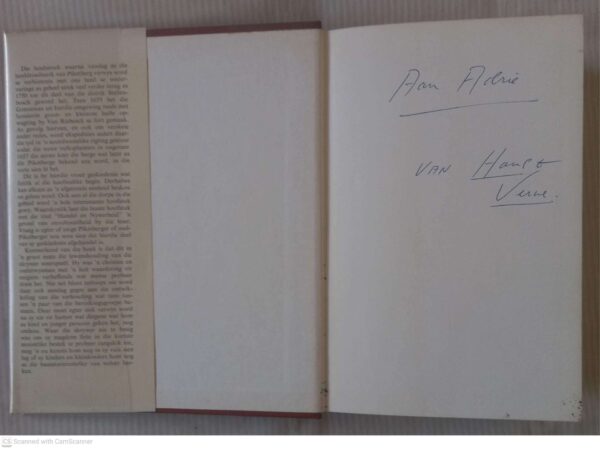 Piket Teen ‘n Berg: Die Geskiedenis Van Piketberg 1660-1970 — W. A. Burger secondhand book