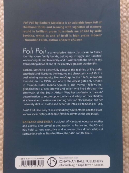 Poli Poli: A Memoir –Barbara Masekela secondhand book