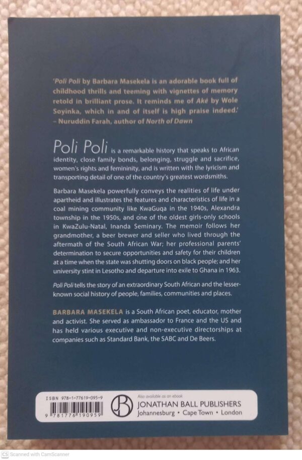 Poli Poli2 Poli Poli: A Memoir –Barbara Masekela secondhand book
