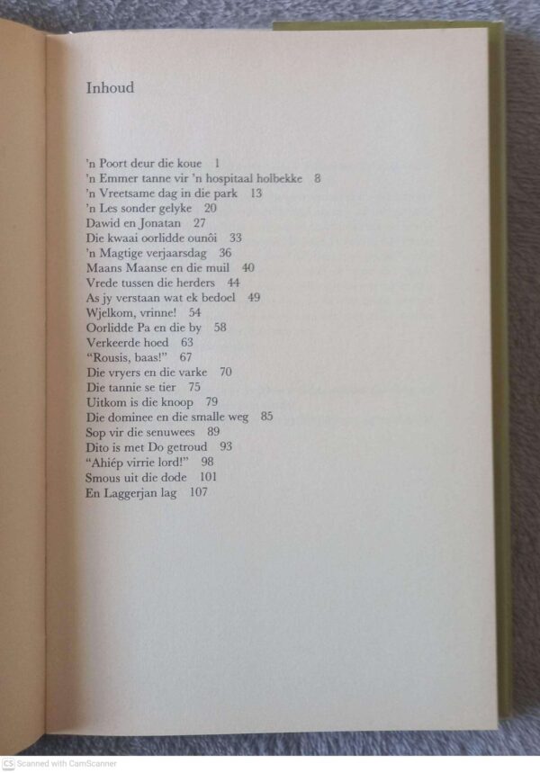 Poort Deur Die Koue (Vertellings 2) — Jan Spies secondhand book