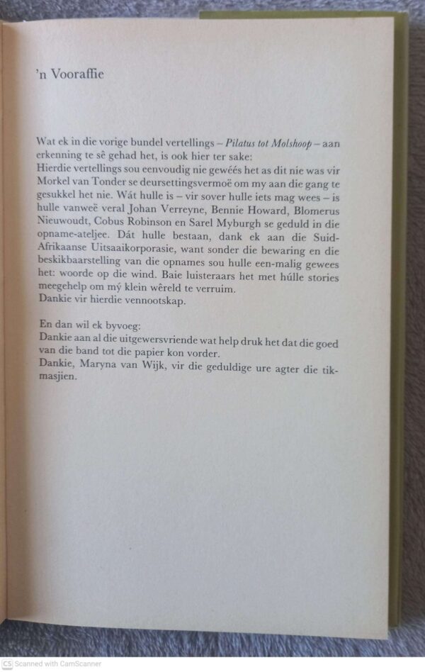 Poort Deur Die Koue (Vertellings 2) — Jan Spies secondhand book