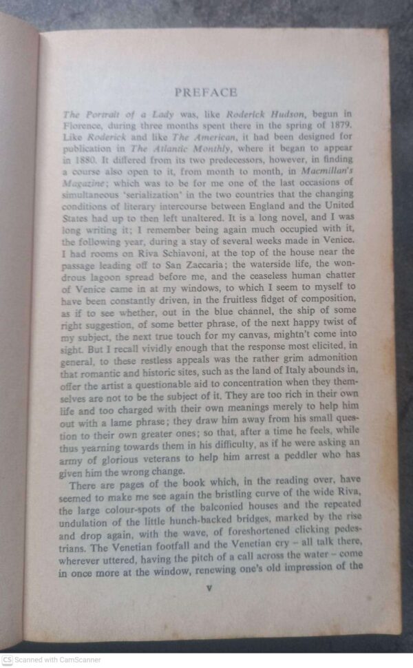 The Portrait Of A Lady — Henry James secondhand book