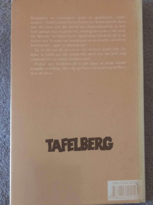 Profeet Met Kondensmelk (Vertellings 3) — Jan Spies secondhand book