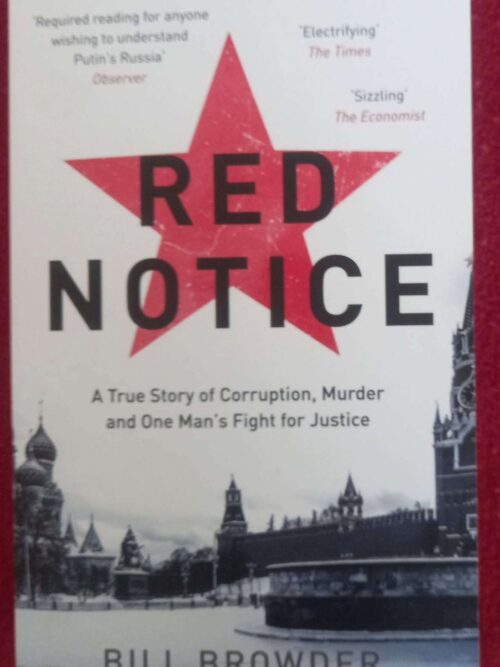 Red Notice — Bill Browder secondhand book