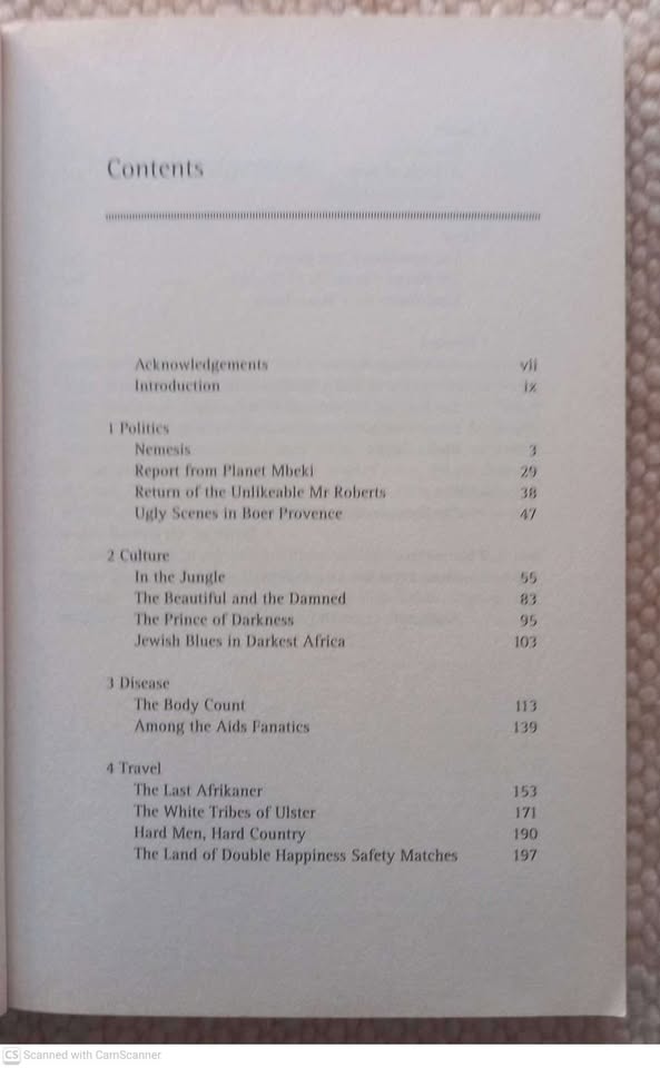 Resident Alien — Rian Malan secondhand book