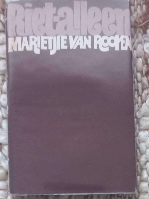 Riet-Alleen — Marietjie Van Rooyen secondhand book