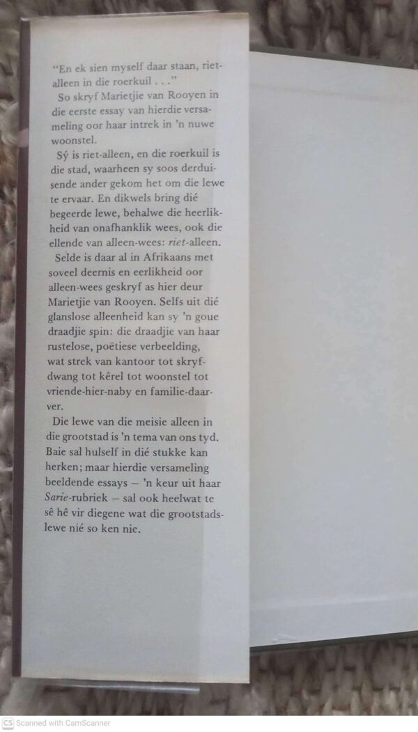 Riet-Alleen — Marietjie Van Rooyen secondhand book