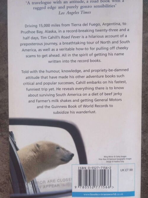 Road Fever: A High-Speed Travelogue — Tim Cahill secondhand book