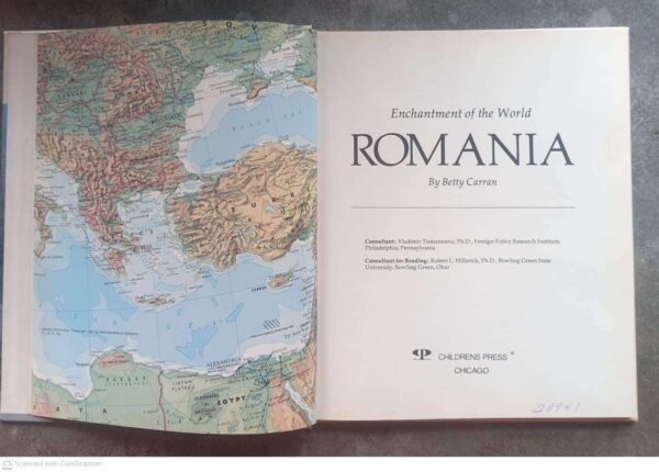 Enchantment Of The World: Romania — Betty Carran secondhand book