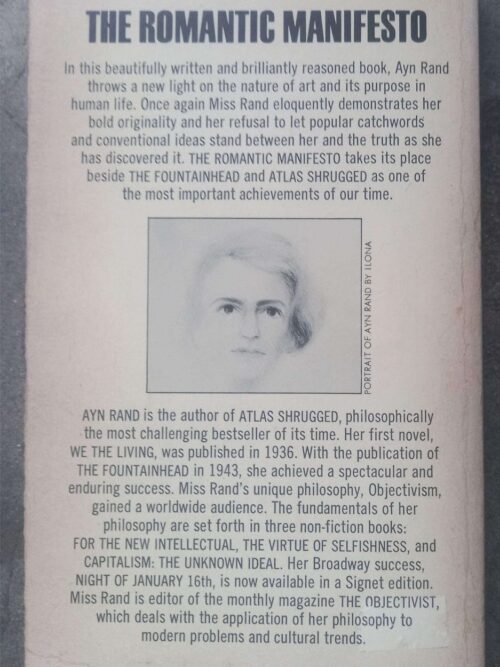 The Romantic Manifesto — Ayn Rand secondhand book