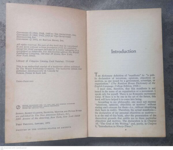 The Romantic Manifesto — Ayn Rand secondhand book