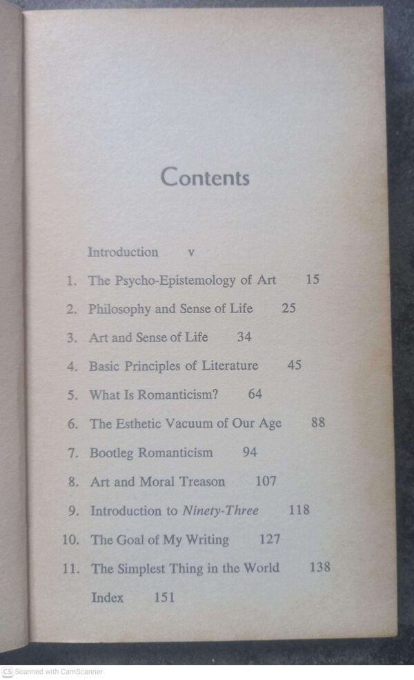 The Romantic Manifesto — Ayn Rand secondhand book