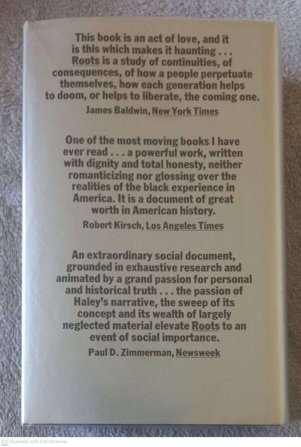 Roots — Alex Haley secondhand book