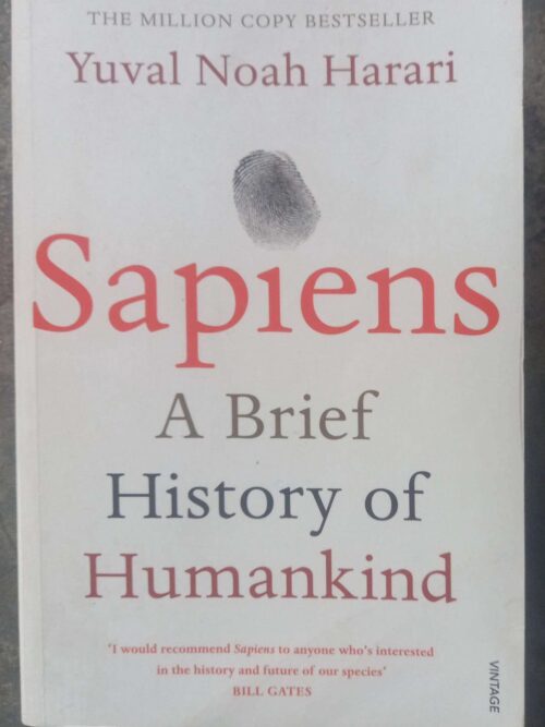 Sapiens1 Sapiens: A Brief History Of Humankind — Yuval Noah Harari secondhand book