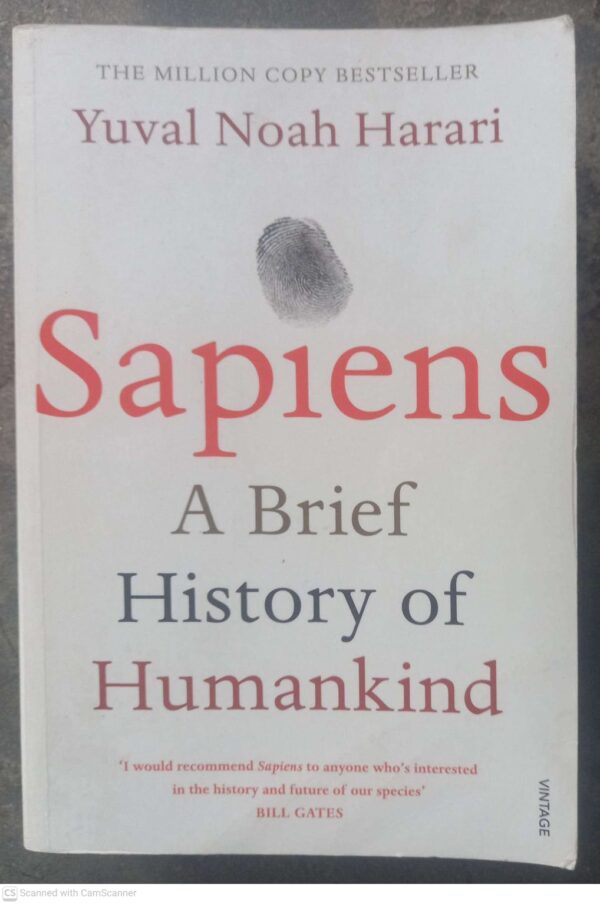 Sapiens1 Sapiens: A Brief History Of Humankind — Yuval Noah Harari secondhand book