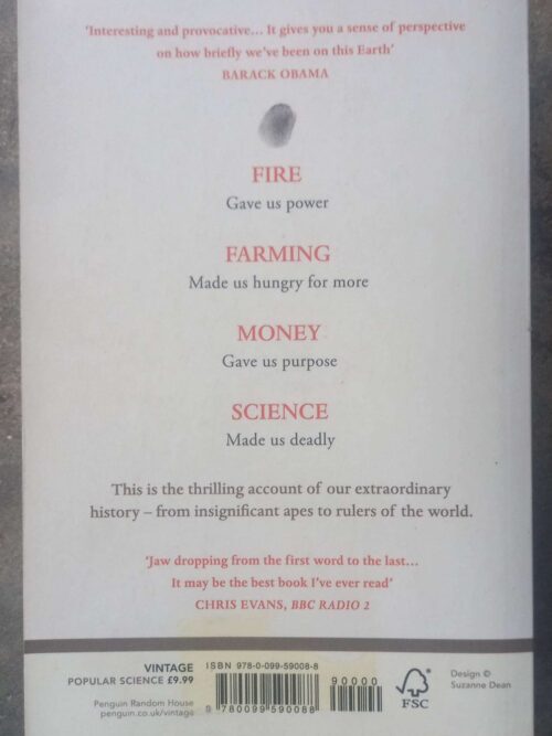 Sapiens: A Brief History Of Humankind — Yuval Noah Harari secondhand book