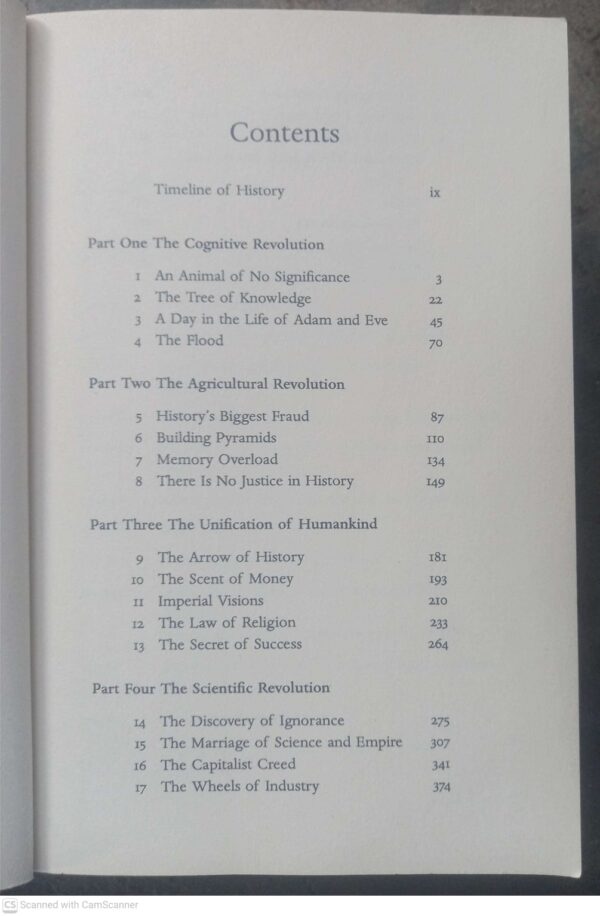 Sapiens5 Sapiens: A Brief History Of Humankind — Yuval Noah Harari secondhand book