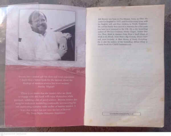 Short History of Nearly Everything3 A Short History Of Nearly Everything — Bill Bryson secondhand book