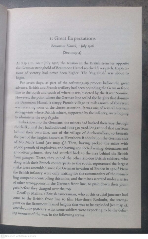 Somme6 Somme: Into The Breach — Hugh Sebag-Montefiore secondhand book