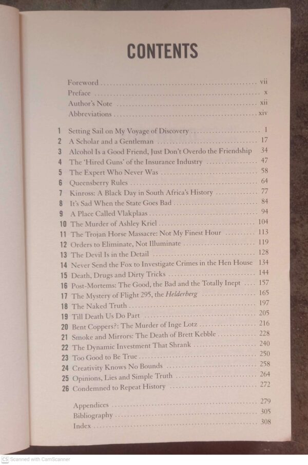 Steeped In Blood — David Klatzow, Sylvia Walker secondhand book
