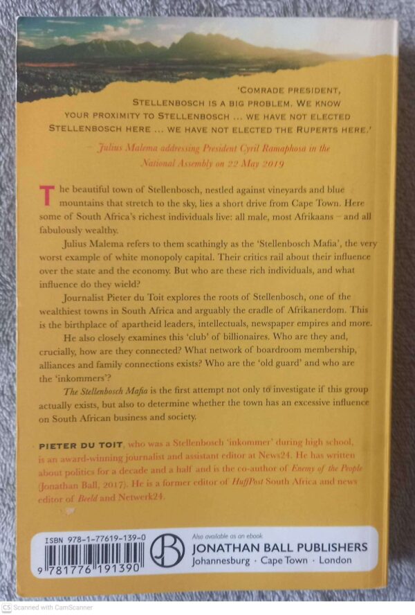 The Stellenbosch Mafia: Inside The Billionaires Club — Pieter Du Toit secondhand book